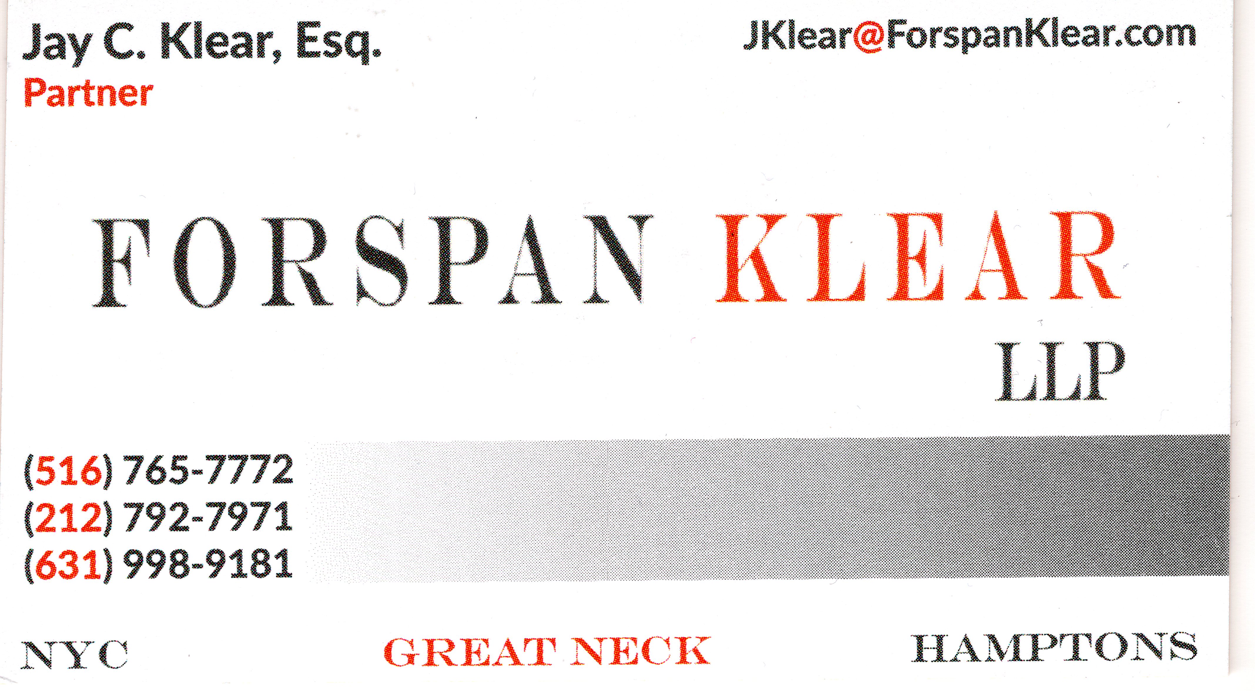 Forspan Klear